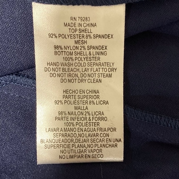 Alex Evenings Navy Blue Sequin Embellished Gown | V-Neck | Empire Waist - Picture 10 of 15